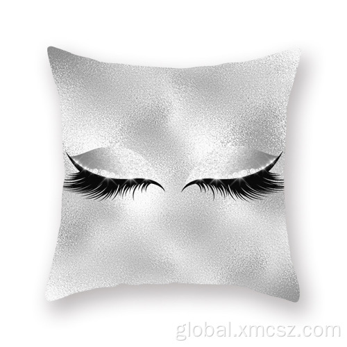 China Gold sliver foil customized cushion covers Supplier
